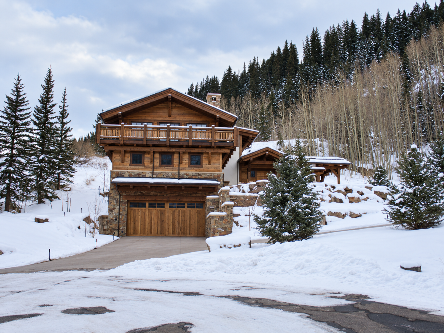 Exterior of 4480 Glen Falls Lane, based on the County source photograph.