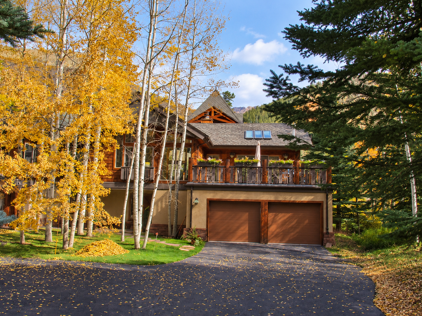 AI-assisted enhancement of a historical County exterior photograph of 3827 Lupine Drive